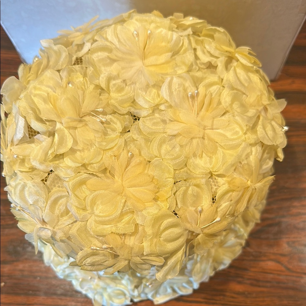 Yellow Floral Ribbon - Picture 2 of 4